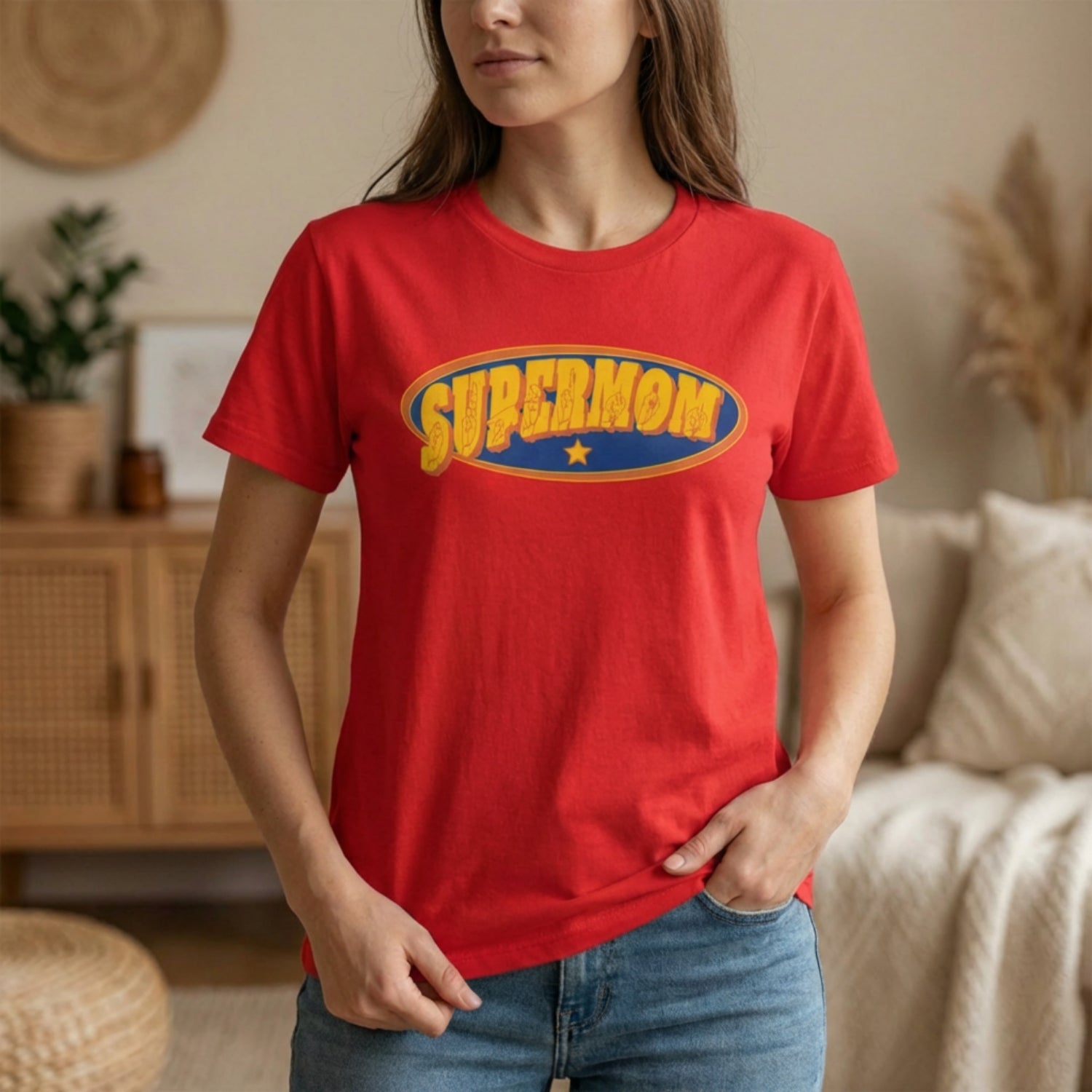 ASL Supermom - Softstyle T-Shirt