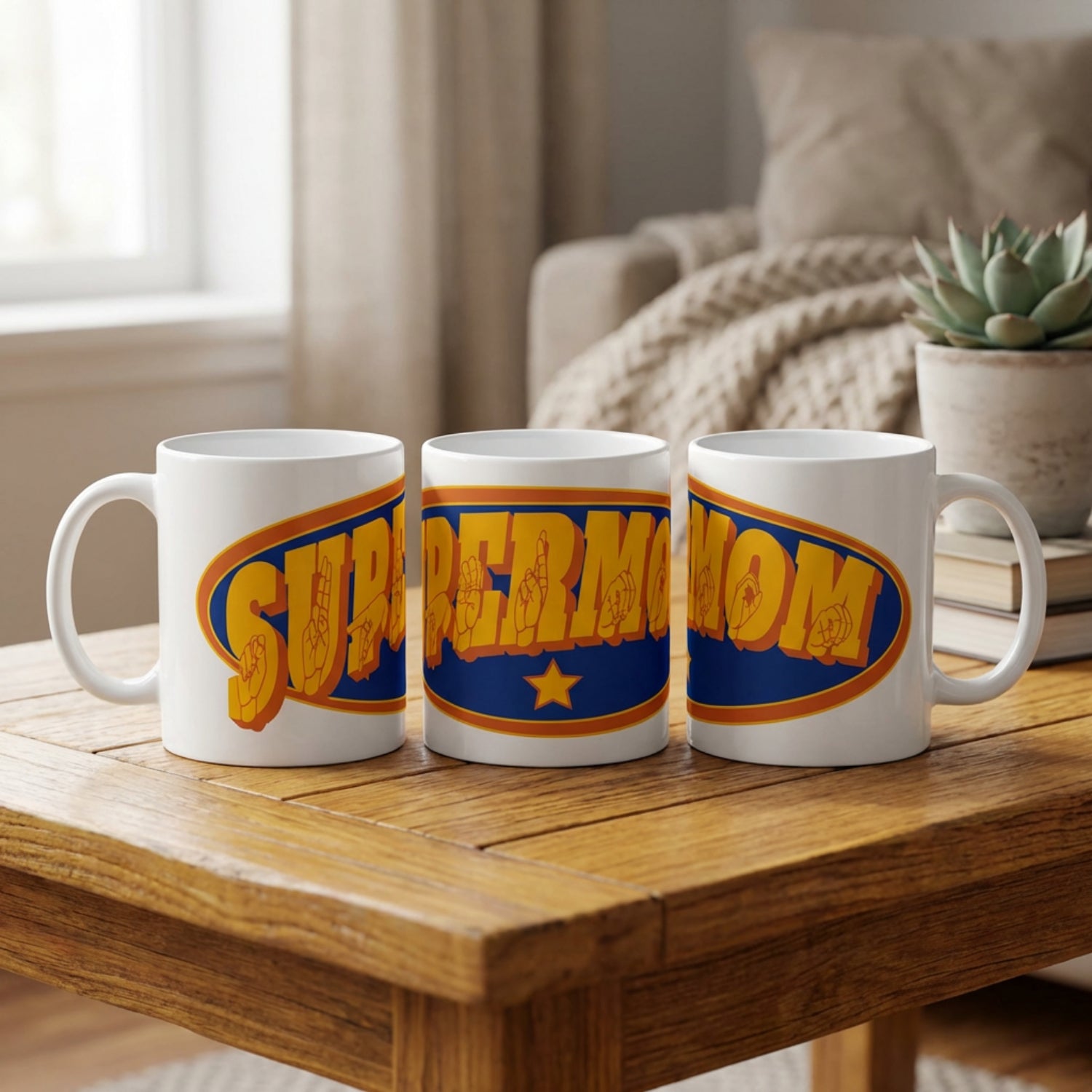 ASL Supermom Mug