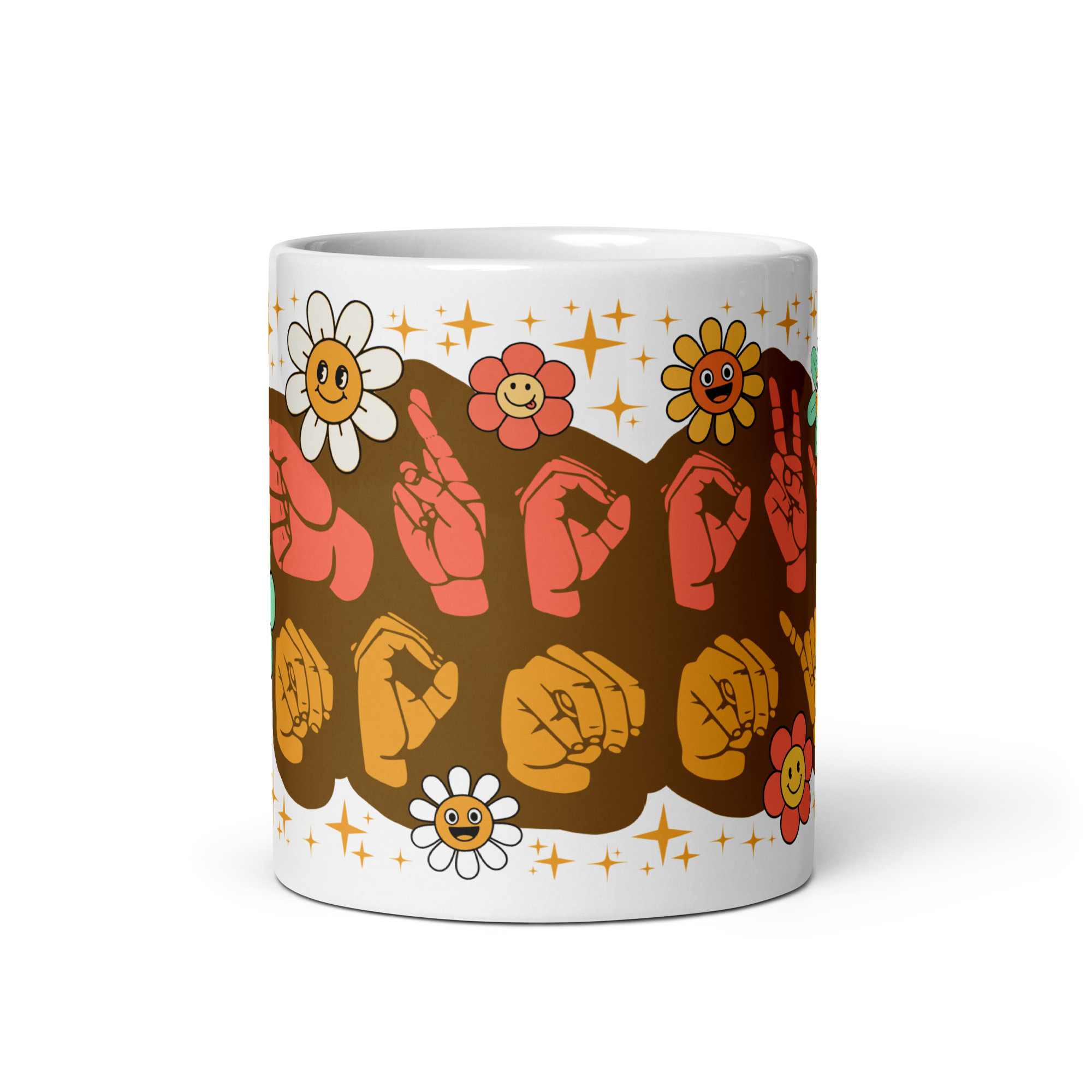 ASL Groovy Mommy Mug