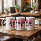 Coffee Cutaway Mug – Pink