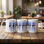 Coffee Lover Mug – Blue