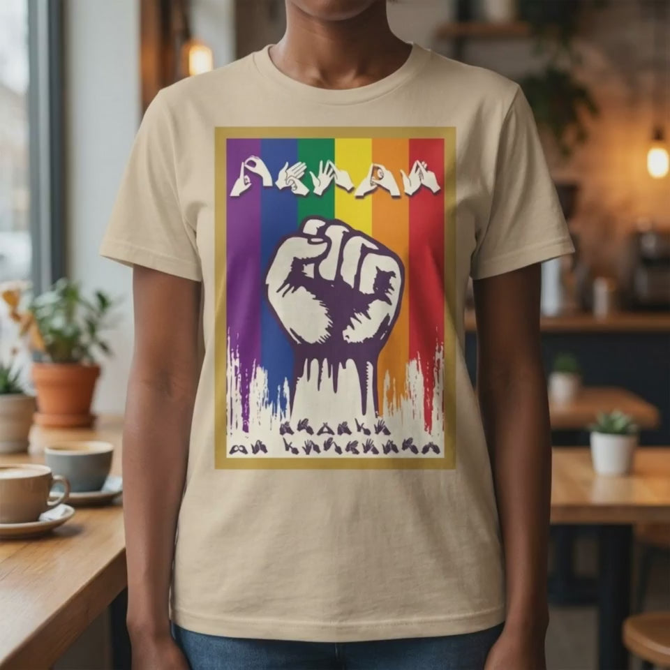 Always Be Yourself - BSL Fingerspelling - Softstyle T-Shirt
