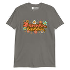 Charcoal coloured T-Shirt showing a Groovy Mommy BSL design