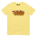 Cornsilk colored T-Shirt showing a Groovy Mommy ASL design