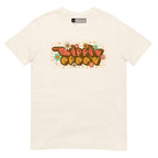 Natural colored T-Shirt showing a Groovy Mommy ASL design