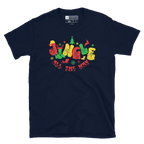 Navy coloured jingle all the way t-shirt with BSL design.