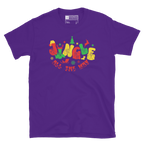 Purple coloured jingle all the way t-shirt with BSL design.