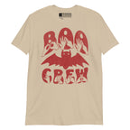 Sand Boo Crew bat Halloween t-shirt with BSL design.