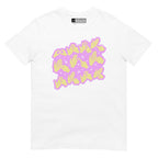 White coloured T-Shirt showing a Best Mum Ever BSL fingerspelling design