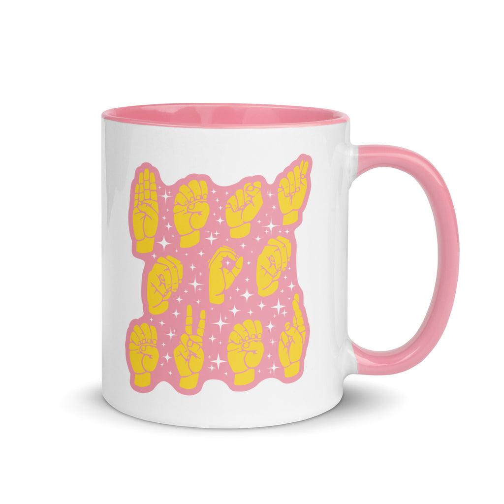 Best Mom Ever Mug - ASL Fingerspelling