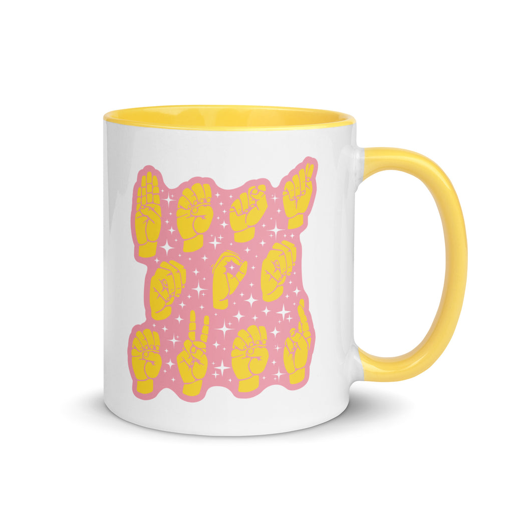 Best Mom Ever Mug - ASL Fingerspelling