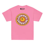 Azalea t-shirt with a sun graphic and 'Summer Sunshine' text